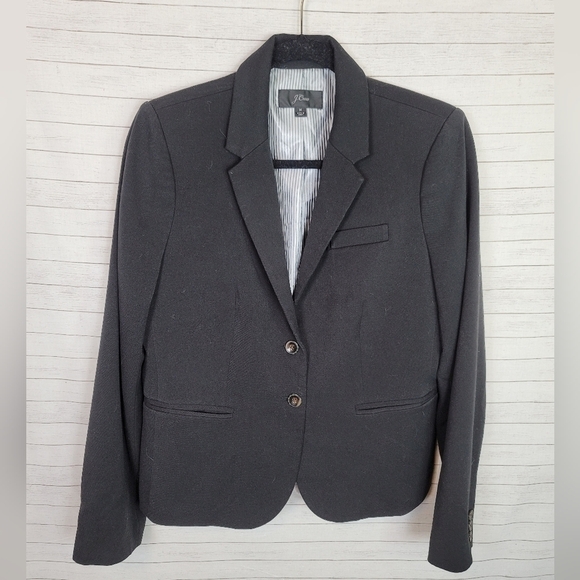 J. Crew Jackets & Blazers - J.CREW BLACK BLAZER JACKET, SZ MEDIUM